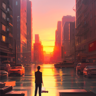 Listia Digital Collectible: new York Sunset