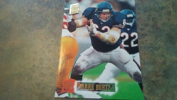 1994 TOPPS STADIUM CLUB MARK BORTZ CHICAGO BEARS FOOTBALL CARD# 11