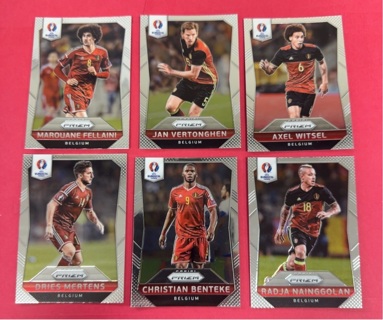 2016 Panini Prizm euro soccer lot