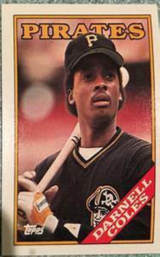 Darnell Coles 1988 Topps Pittsburgh Pirates