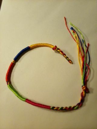 Handmade Colorful Friendship Bracelet Read Description before bidding