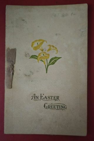 One Small Vintage Easter Greeting Card