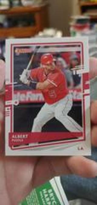 Albert Pujols #188 2020 Panini Donruss