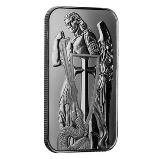 1oz .999 Silver Bar - Scottsdale Mint Archangel Silver Bullion Bar