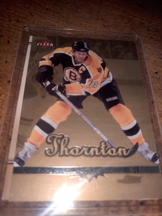 Two Card Lot hockey Joe Thornton