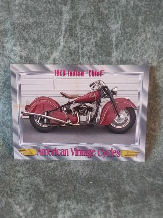 American Vintage Cycles Trading Card #68