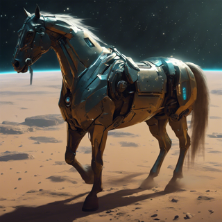 Listia Digital Collectible: Space Horse