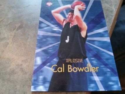 1999 COLLECTORS EDGE XPLOSIVE CAL BOWDLER ATLANTA HAWKS BASKETBALL CARD# X19