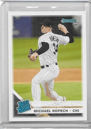 Michael Kopech 2019 Donruss #46 Rated Rookie 