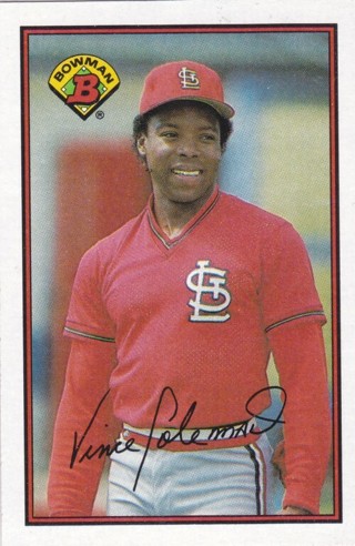 Vince Coleman 1989 Bowman St. Louis Cardinals