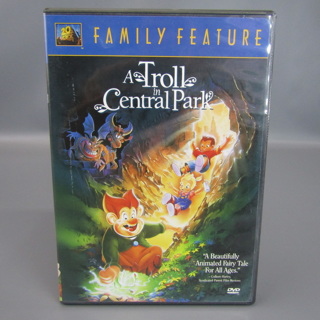 A Troll in Central Park DVD Animated Movie 1994 Don Bluth