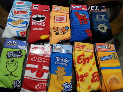 10 new pair mens crew socks