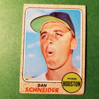 1968 - TOPPS BASEBALL CARD NO. 57 - DAN SCHNEIDER - HOUSTON