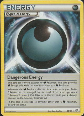 Dangerous Energy 82/98 Uncommon XY: Ancient Origins Pokemon Card