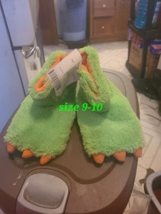 Dino feet slippers