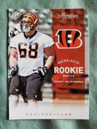 2012 Panini Prestige Rookie Kevin Zeitler