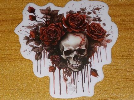 Cool one nice vinyl sticker no refunds regular mail only Very nice quality!