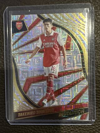 2022-23 Revolution Soccer Infinite SP #26 TAKEHIRO TOMIYASU - ARSENAL Football Card