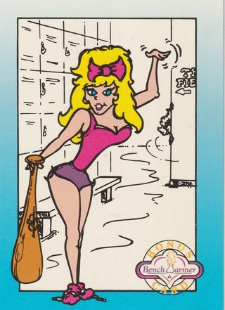 Vintage Bench Warmer Collector/Trade Card: COMICS