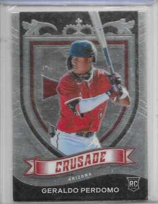 Geraldo Perdomo 2021 Chronicles Crusade #8 Rookie Card