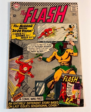 SILVER AGE The Flash #161 DC 1966, Mirror Master appearance, Infantino Art 