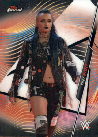 2020 Topps WWE Finest RUBY RIOTT Card #29 - SmackDown