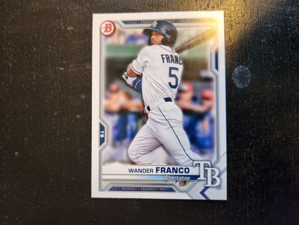 Wander Fanco rc 2021 Bowman