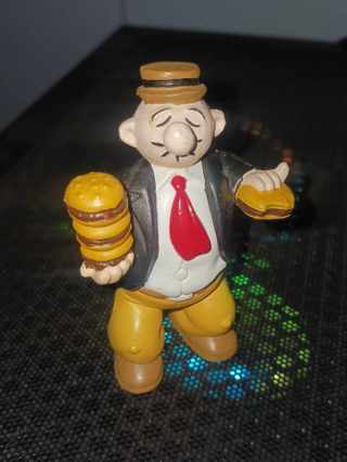 1989 Popeye J. Wellington Wimpy Burger Toy 