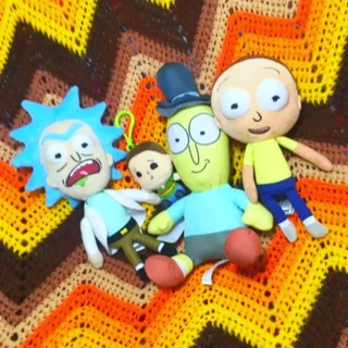 Rick and morty toy lot plush dolls