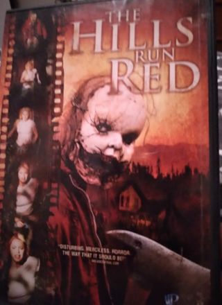 "THE HILLS RUN RED" (HORROR DVD/USED)