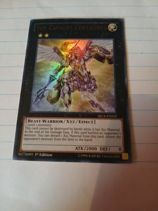 YU-GI-OH-SKY CAVALRY CENTAUREA-1ST EDITION