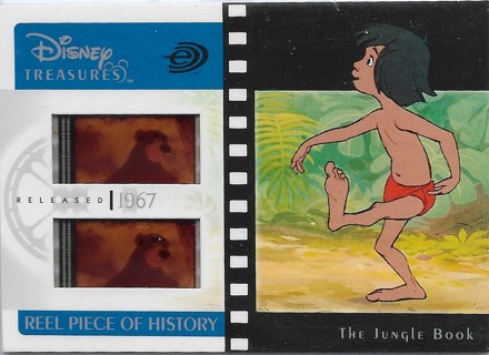 2003 Disney Treasures Reel Piece of History #PH7 The Jungle Book