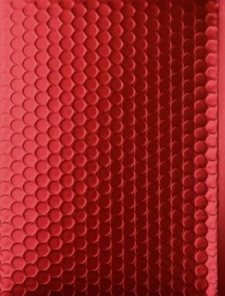 ➡️⭕(1) 4x8" METALLIC RED BUBBLE MAILER!!⭕
