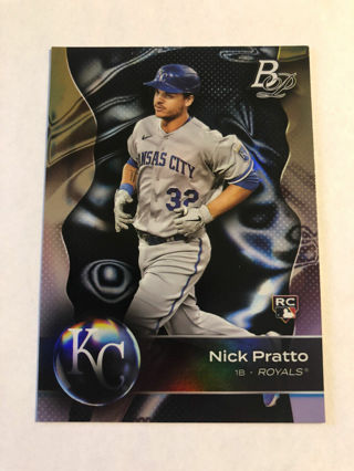 Nick Pratto 2023 Bowman Platinum Rookie Card #89 KC Royals RC