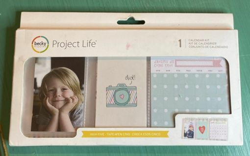New PROJECT LIFE 12-Month Custom Calendar Photo Album Kit Journal Cards, etc. 