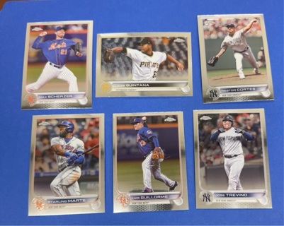 Topps Chrome baseball lot 