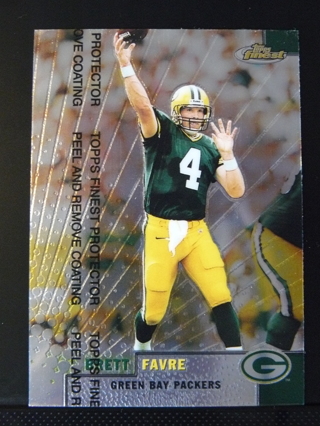 1999 Topps Finest #30 Brett Favre (Packers) HOF