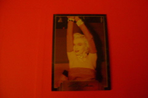 Marilyn Monroe Trading card MINT