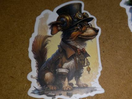 Dog new one vinyl sticker no refunds regular mail only Very nice win 2 or more get bonus