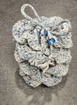 Dragon Egg Dice Bag (denim)