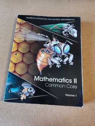 Unused Book Mathematics II Common Core Volume 1