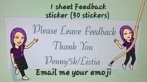 1 sheet address stickers