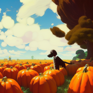 Listia Digital Collectible: Autumn Poodle
