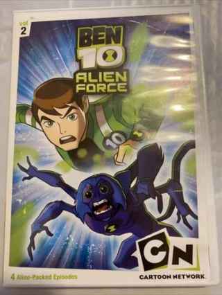 BEN 10 ALIEN FORCE DVD=NO SCRATCHES