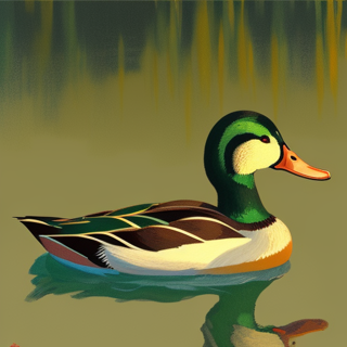 Listia Digital Collectible: What a Pretty Mallard