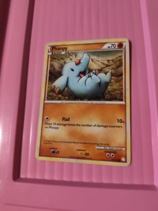 Phanpy Pokemon Card