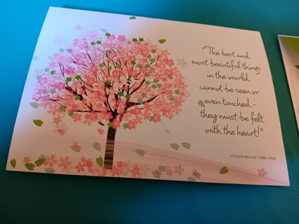 Lovely Greeting Card with Matching Envelope