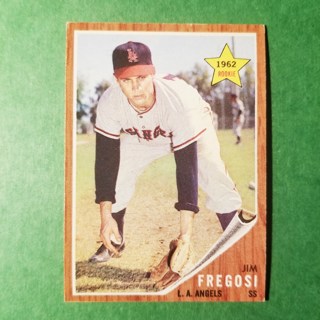 1962 - TOPPS NRMT+ BASEBALL CARD NO. 209 - JIM FREGOSI ROOKIE - ANGELS