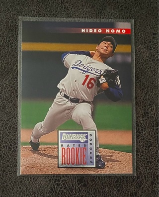 Hideo Nomo rookie card