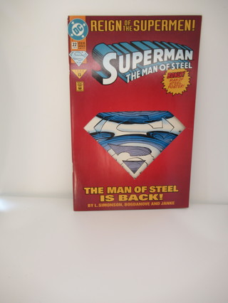 SUPERMAN - THE MAN OF STEEL #22